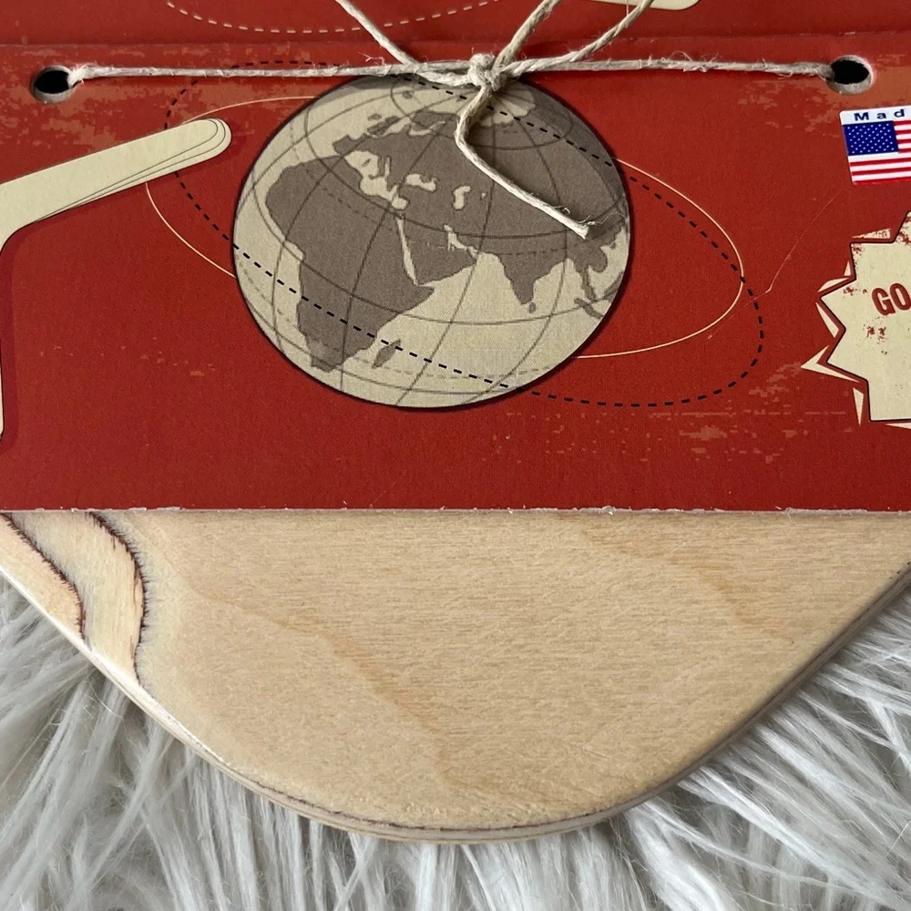 Birch Wood Boomerang - Left Handed